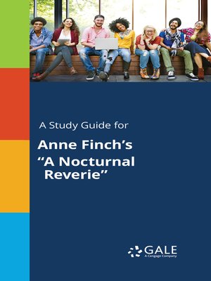 cover image of A Study Guide for Anne Finch's "A Nocturnal Reverie"
